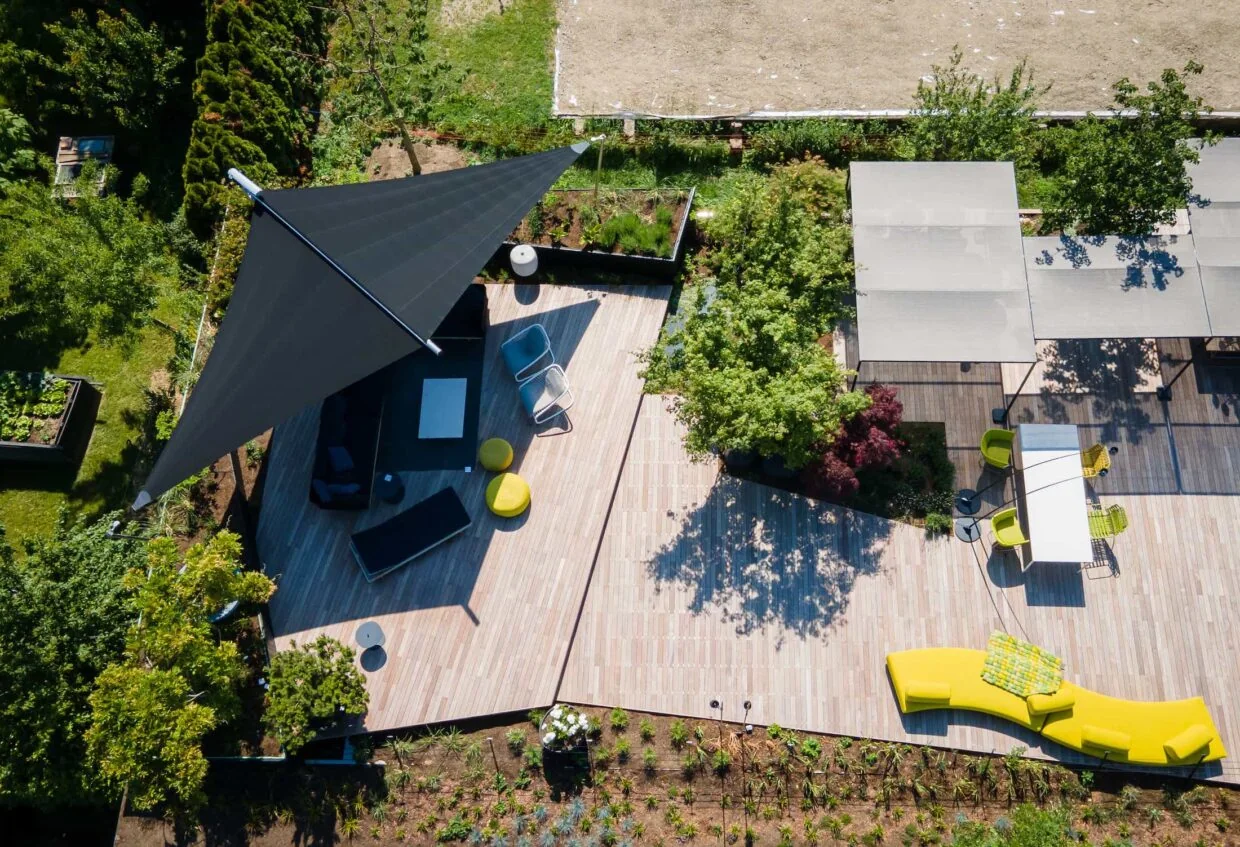 SunSquare SQK-CANT tende da sole a vela avvolgibili